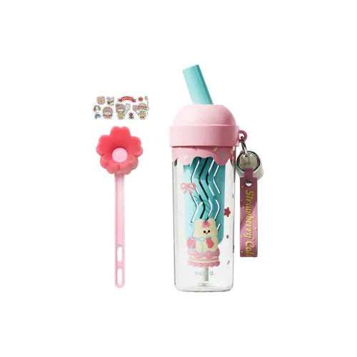 RELEA Multicolor Cone Plastic Water Cup For Summer 650ml