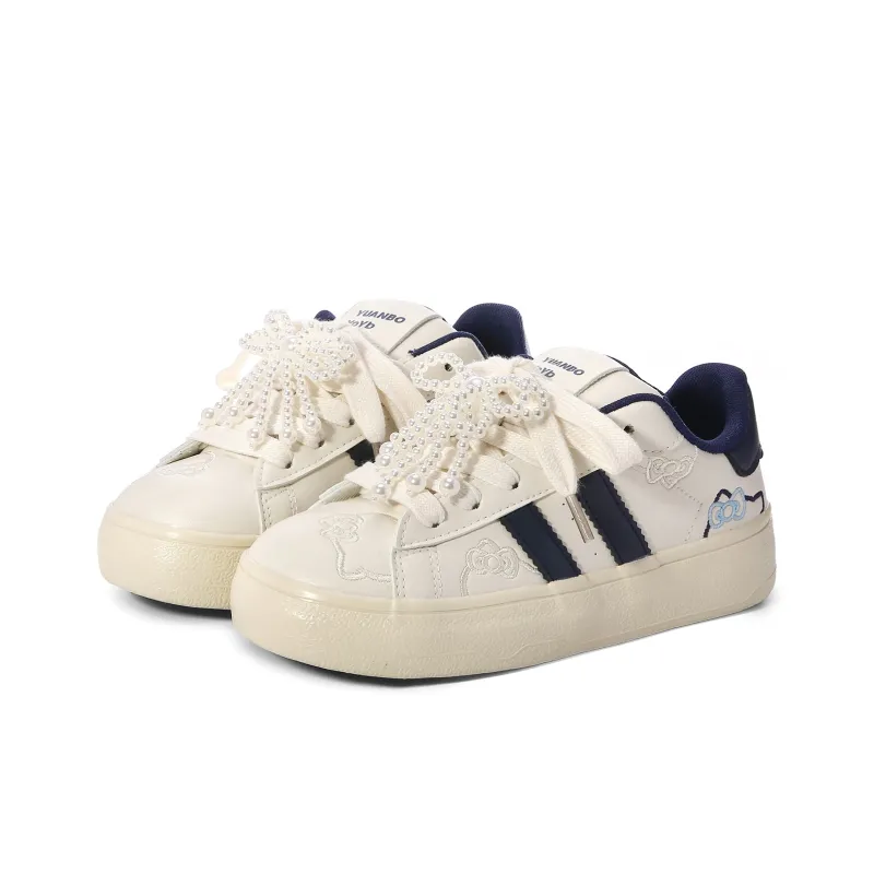 Lovely You Lightweight Wear Resistant And Slip Resistant Low Top Skateboard Shoes Women's-7