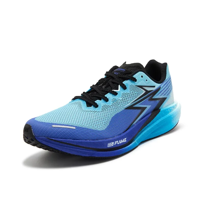 361° Speed 4 Pro Cushioning, Slip Resistant, And Abrasion Resistant Low Top Running Shoes Unisex Aquarius Blue-1