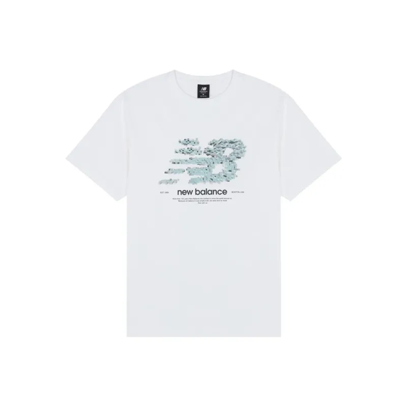 New Balance T Shirts Men White-0