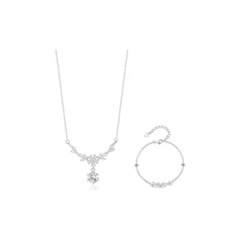 SHEEHHYY S925 Silver Necklaces Women's