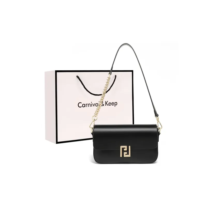 Carnival Keep Cow Leather Shoulder Bag Women's Multicolor-0