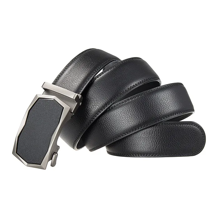 Yalu Cow Split Leather Belts Men's 3.5CM-2