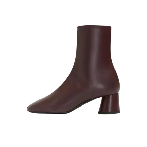 PROENZA SCHOULER Glove Ankle Boots 5cm Women's Red