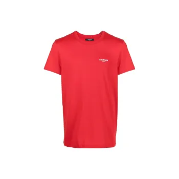 BALMAIN T-Shirts Men Red