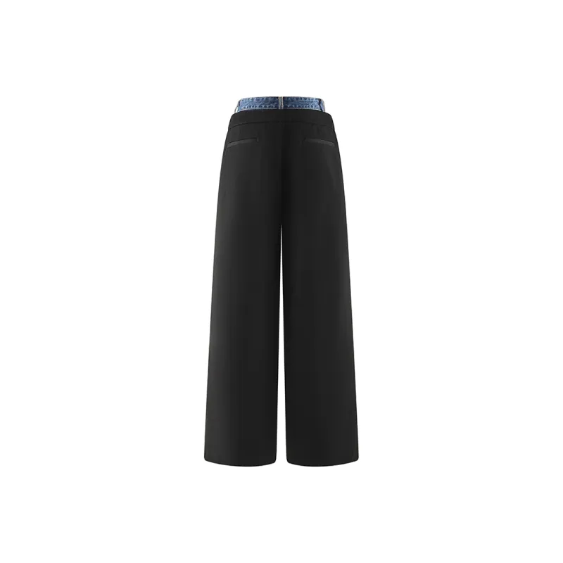 A21 Casual Pants Women's Black-1