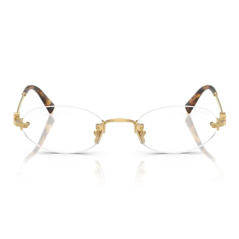MIU MIU Oval frame Glasses-1