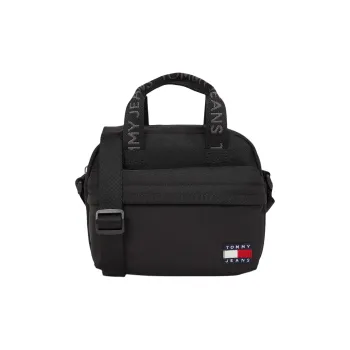 Tommy Hilfiger Polyester Crossbody Bag Unisex Black