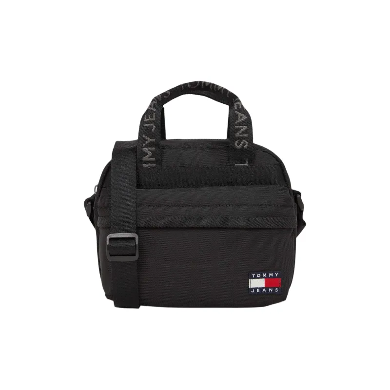 Tommy Hilfiger Polyester Crossbody Bag Unisex Black-0