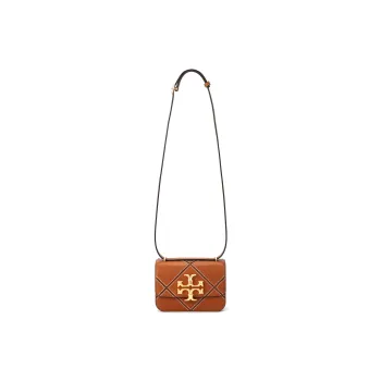 TORY BURCH Eleanor Leather Suede Bonded Shoulder Bag Crossbody Bag Regular Women's Brown