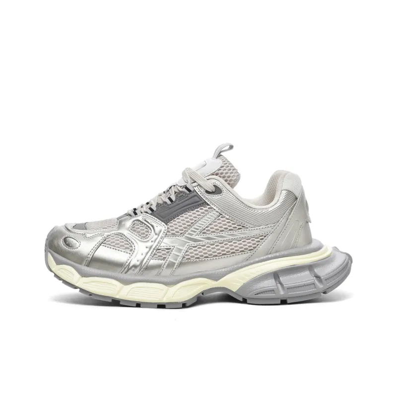 MQ Shock Absorbers With Slip Resistant And Abrasion Resistant Properties Low Top Chunky Sneakers Unisex-5