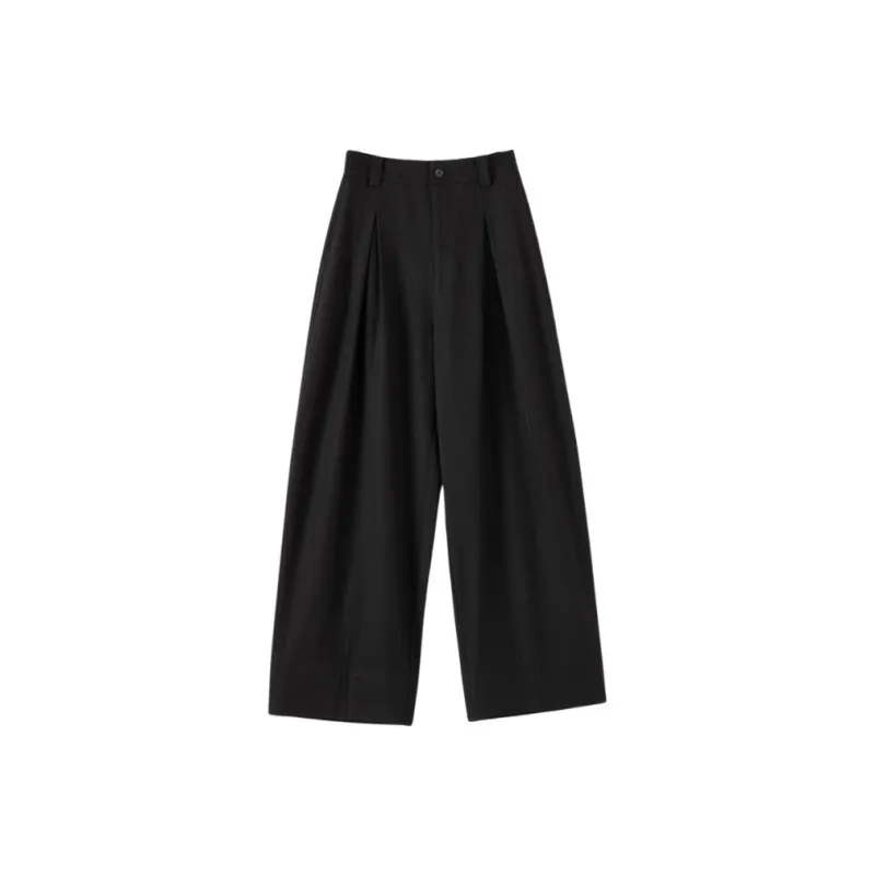 Late White Casual Pants Women's Dark Brown-6