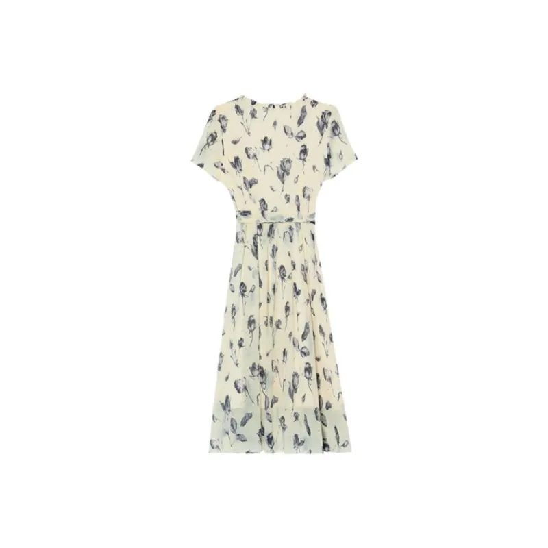 PLANE DRIFT Short Sleeved Dresses Women's-2