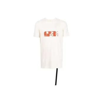 Rick Owens DRKSHDW SS22 T Shirt Men's Ecru