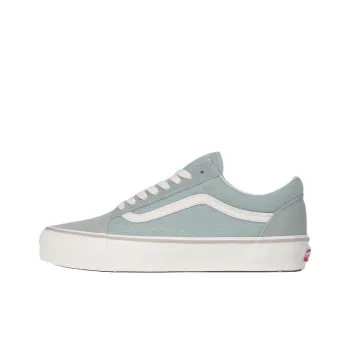 Vans MTE Old School Anti Slip Wear Resistant Low Top Skateboard Shoes Unisex Gray White
