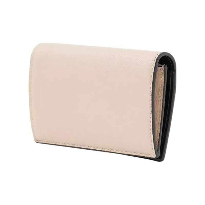 MARC JACOBS Goat Leather Wallet Women's Black-2