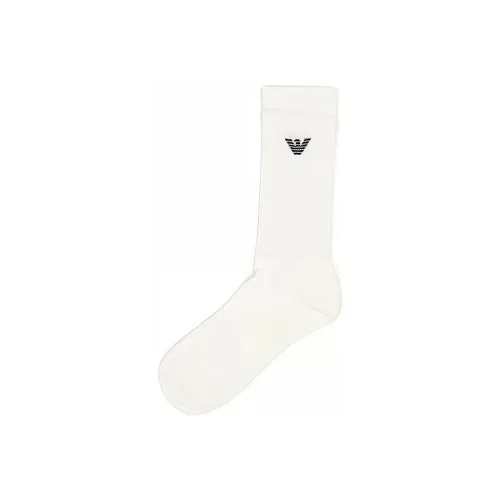 EMPORIO ARMANI Knee-High Socks Women's 1 Pack White