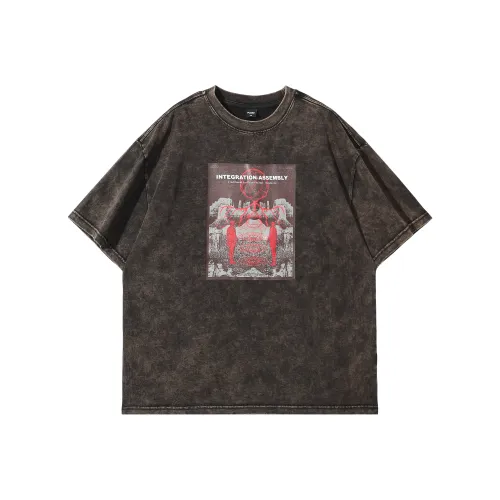 FLOAT T-Shirts Unisex Washed Black