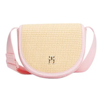 Tommy Hilfiger Polypropylene Shoulder Bag Kids' Beige & Pink