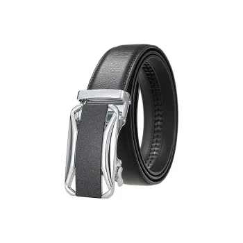Yalu Cow Split Leather Belts Men's 3.5CM