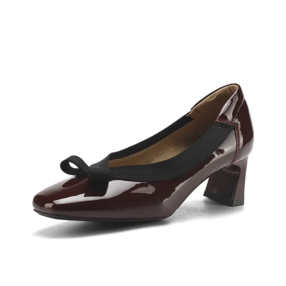 FIVE PLUS High Heels Women's Black, Red-7