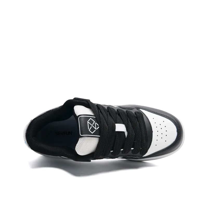 7 SEVFUN Lightweight And Breathable Low Top Skateboard Shoes Unisex-4
