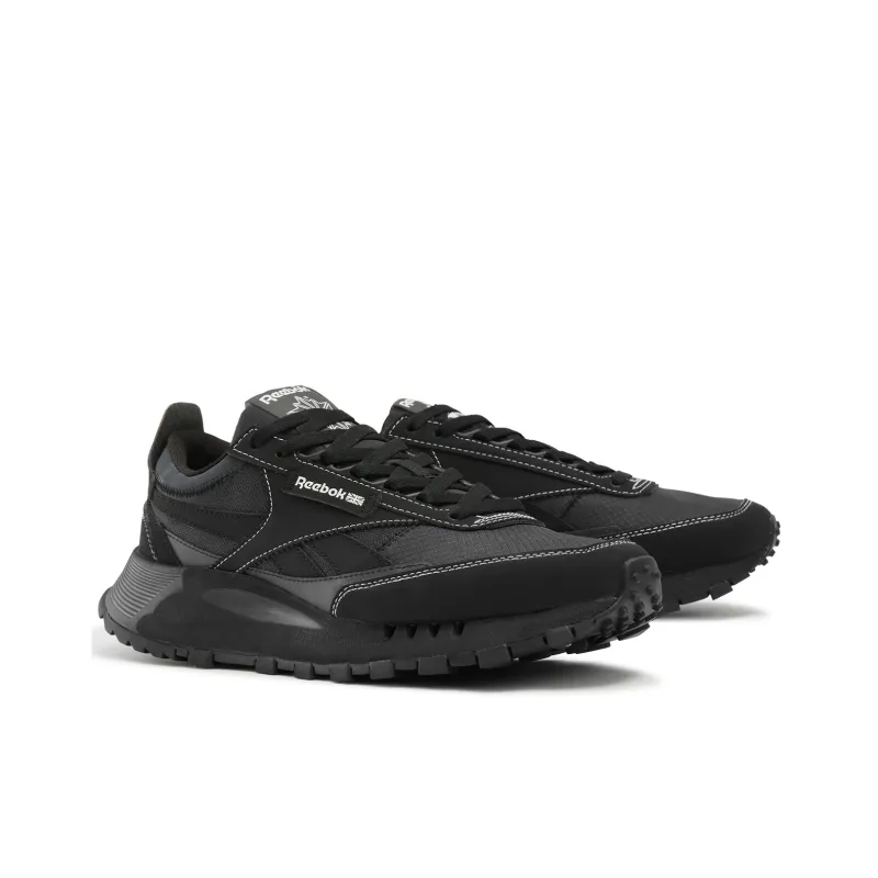 Reebok CL LEGACY W+ Anti Slip And Wear Resistant Height Increasing Low Top Running Shoes Unisex Black-1