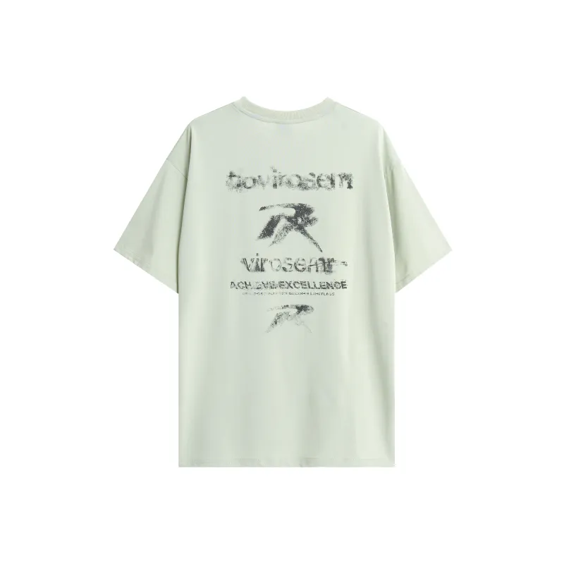VINMUK Regular T Shirt Unisex Green-1