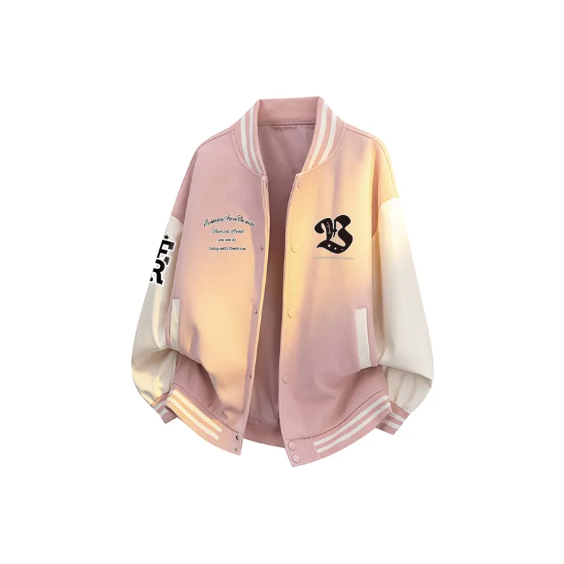 Budding Bear Baseball Jacket Unisex-4