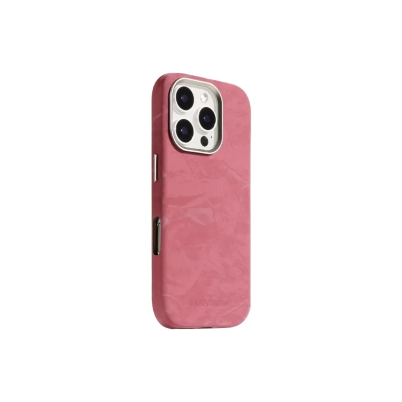 Wei Xin PC Material Snow Mountains Velour Textured Phone Cases Compatible With IPhone 16/15 Pro Max/Apple 13/14 Pro/Max-4