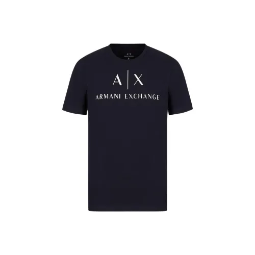 ARMANI EXCHANGE Logo Printed Crewneck T Shirt