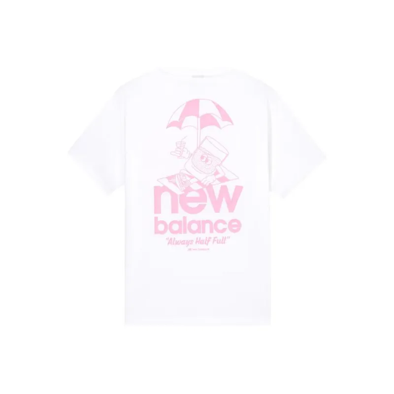 New Balance T Shirt Men's White-0