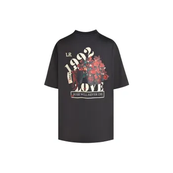 LIUREGALI T-Shirts Unisex Black