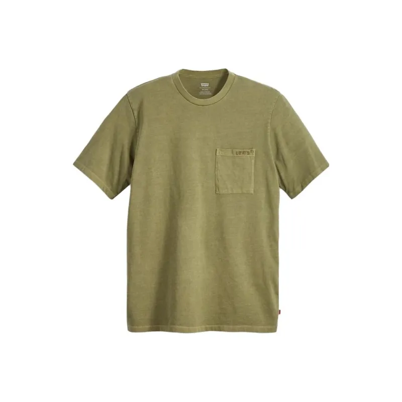 Levis T-Shirts Men Olive Green-0