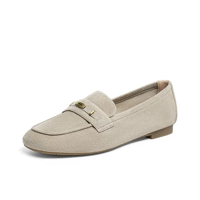 RED DRAGONFLY Loafers Women's Earth Yellow, Apricot, Brown-6