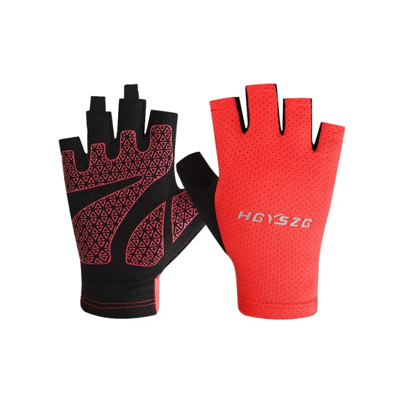 HNJ Cycling Gear Half Finger Gloves Unisex-7
