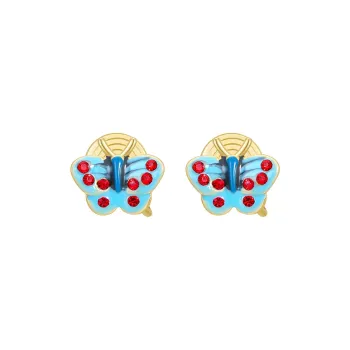 MCK Copper Alloy Clip On Earrings Women's
