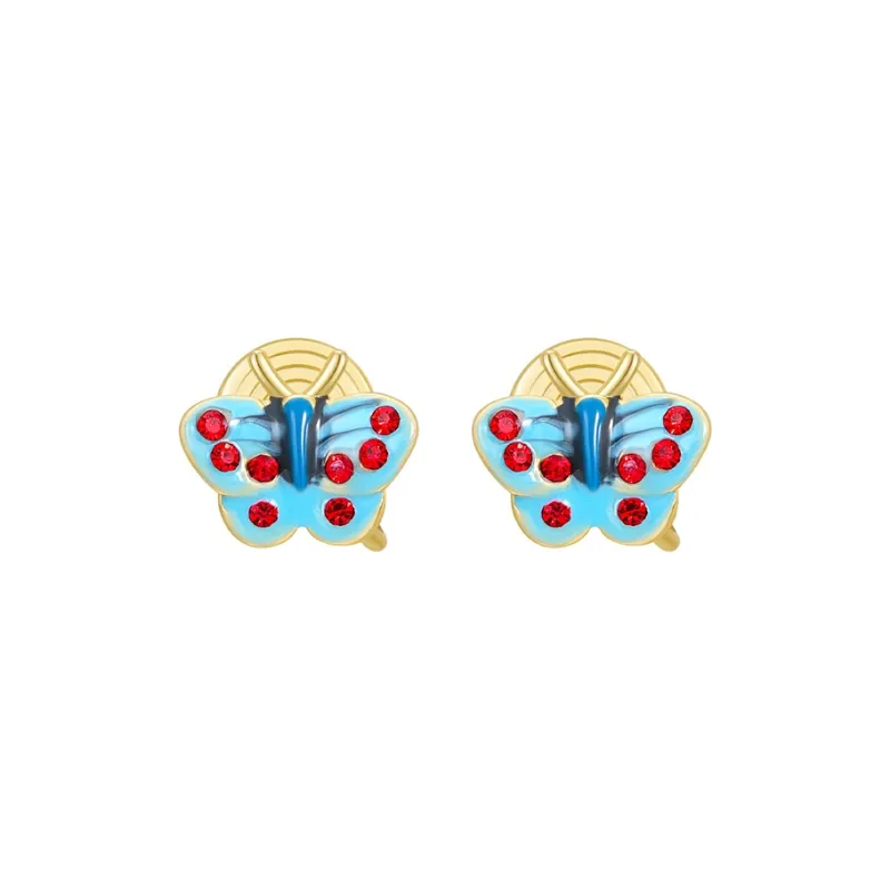 MCK Copper Alloy Clip On Earrings Women's-0
