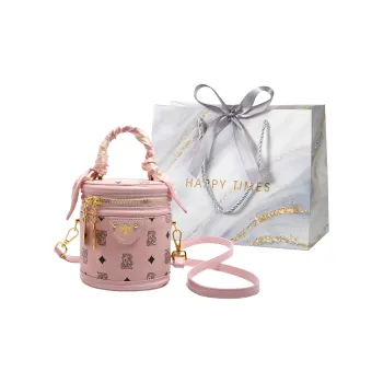 Miss Angel PU Crossbody Bag, Backpack Women's Black/Apricot/Pink/Brown