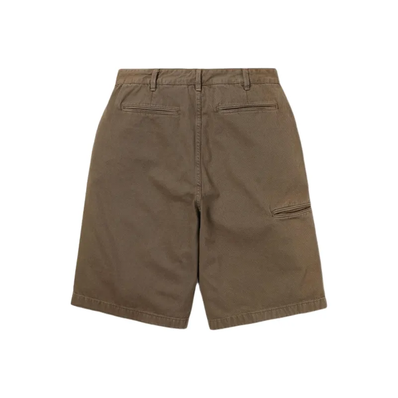 Thisisneverthat Denim Shorts Unisex Brown-1