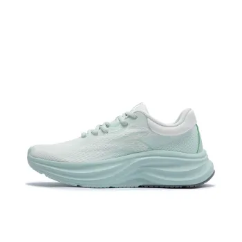 361° Breathable And Wear resistant Low Top Casual Running Shoes Women's White Green