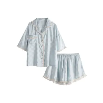 Urban Beauty Pajama Set Women's Cerulean