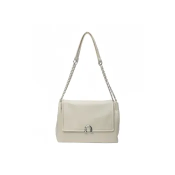 ResNonverba PU Crossbody Bag Regular Women's Silver/Ecru