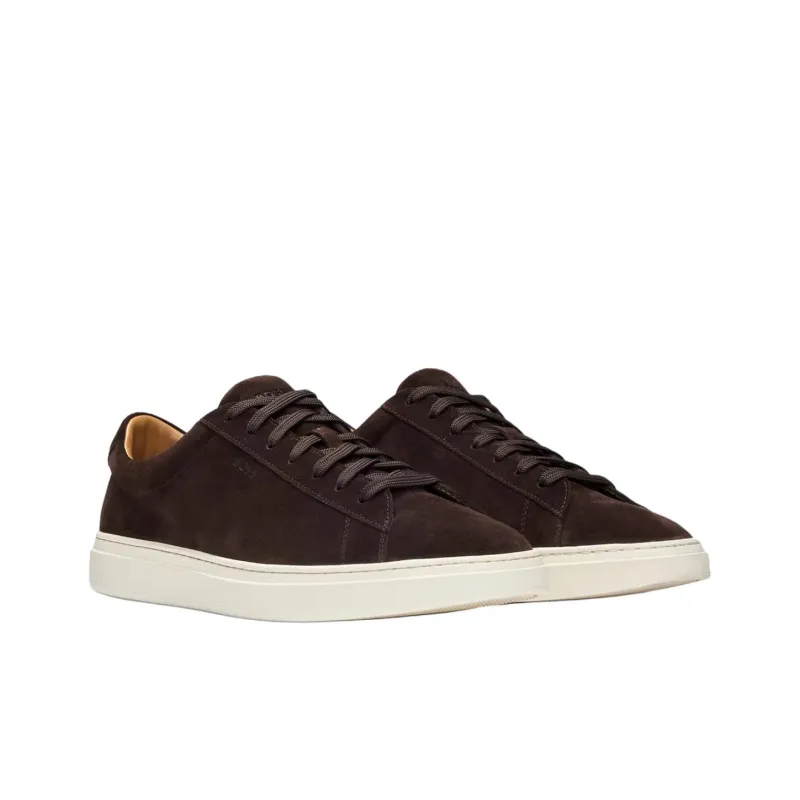 HUGO BOSS Low Top Skateboard Shoes Men's Dark Brown-2