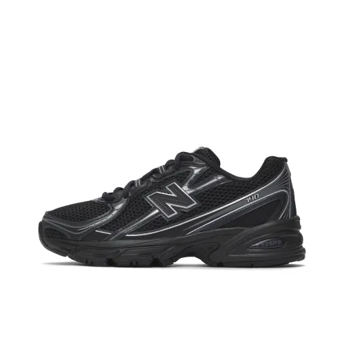 New Balance 740v2 Black Grey Silver