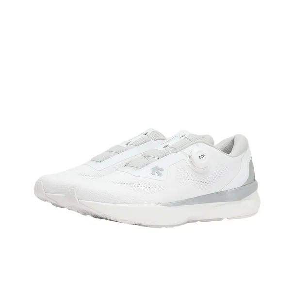 DESCENTE Low Top Running Shoes Men's White Gray-1
