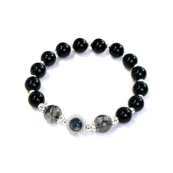 Lang Wind Obsidian Bracelets Unisex