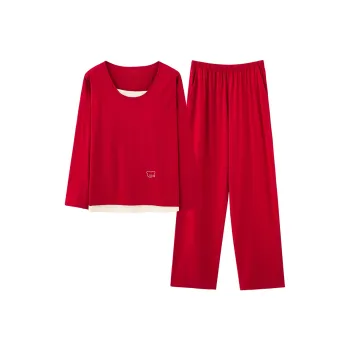White Ran Women's Pajama Sets