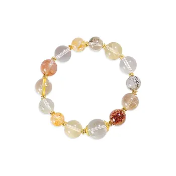 Old Fu Gold Crystal Bracelets Women's