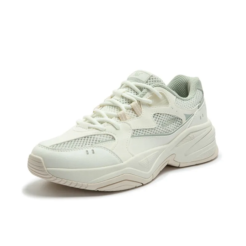 361° Sailing Series Breathable And Wear resistant Low Top Casual Running Shoes Women's White-1